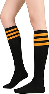 Women's Athletic Knee High Socks for Outdoor Sports