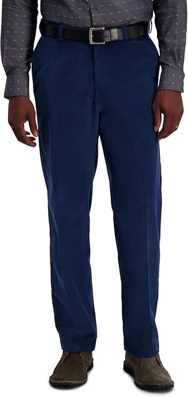 Men's Classic Fit Stretch Corduroy Pants