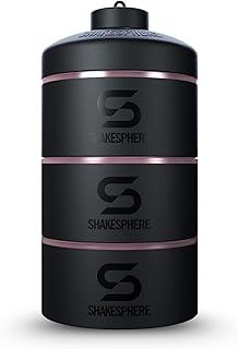 Stackable Leak-Resistant Snack Containers with 3 Twist-Lock Cups