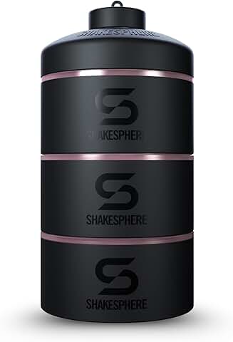 Stackable Leak-Resistant Snack Containers with 3 Twist-Lock Cups