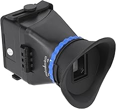 Viewfinder with 3X Magnification and Sunshade Hood