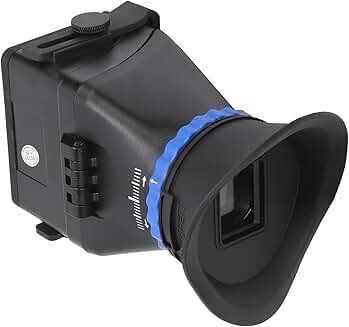 Viewfinder with 3X Magnification and Sunshade Hood