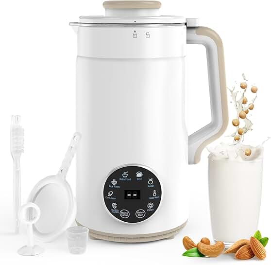 10-in-1 Nut Milk Maker with 55oz Capacity