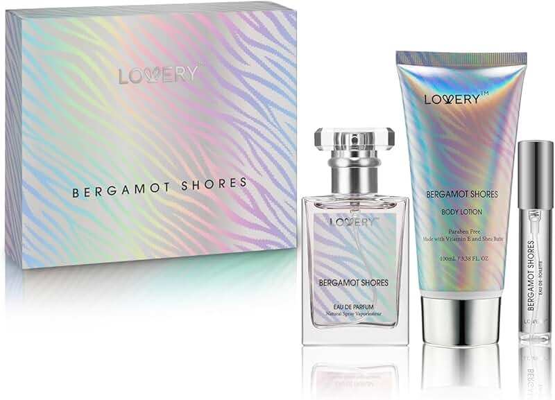Mom's Self Care Gift Set with Perfume and Lotion