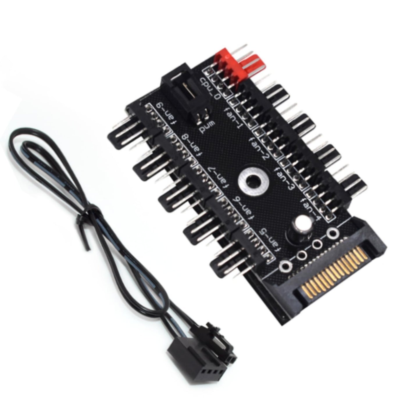 10-Way PWM Fan Hub with Speed Control