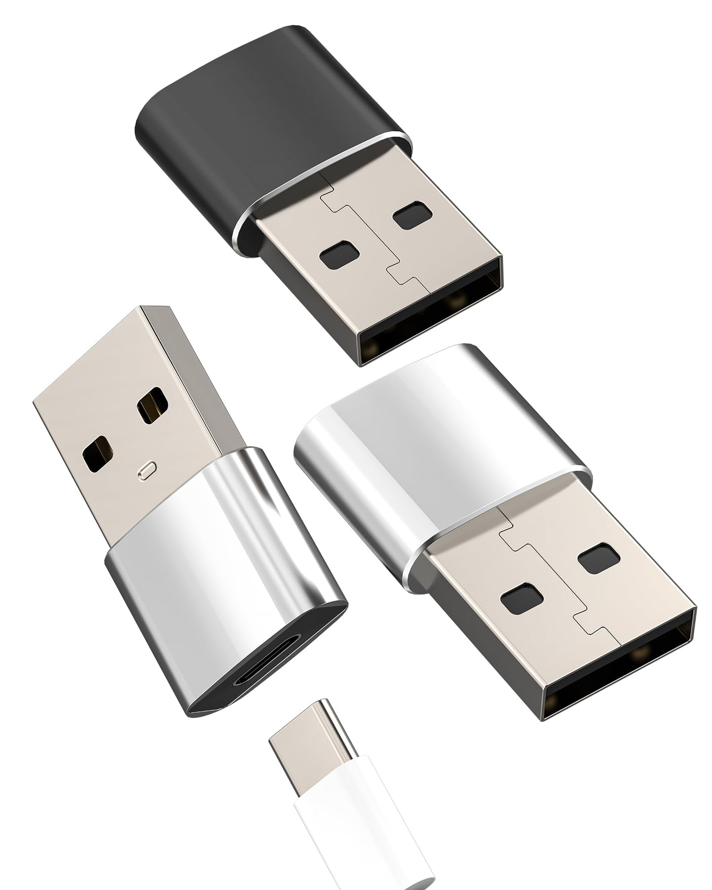 USB C Female to USB Male Adapter for Data Transfer and Charging