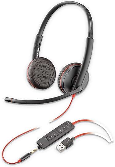 Wired On-Ear Mono USB-A Headset