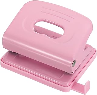 Pink 2-Hole Punch for Paper and Scrapbooking