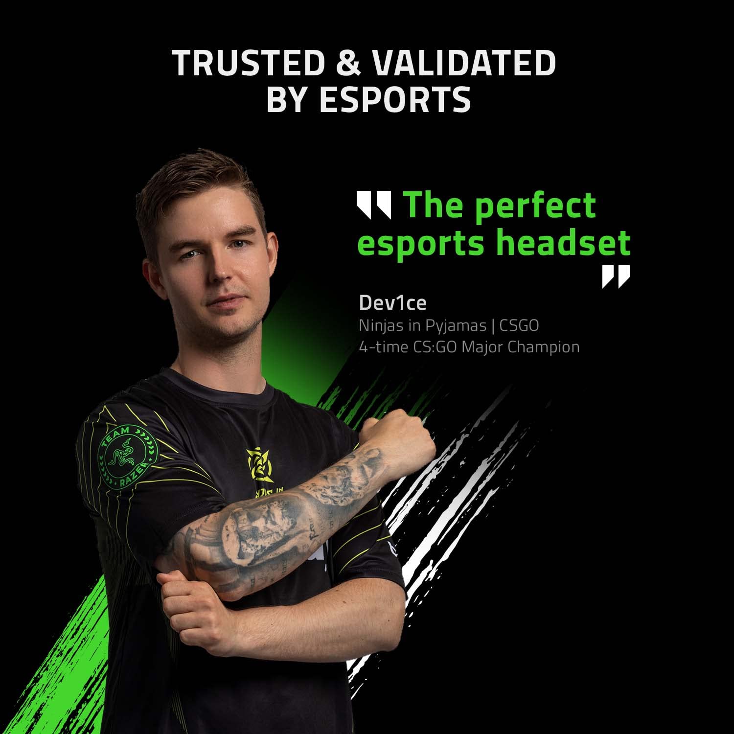 BlackShark V2 Pro Wireless Gaming Headset: THX 7.1 Spatial Surround Sound, Detachable Mic, For PC, Mac, PS4, PS5, Switch- Black(Renewed)