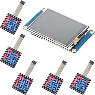 5-inch Touchscreen Display with 5 Keypads