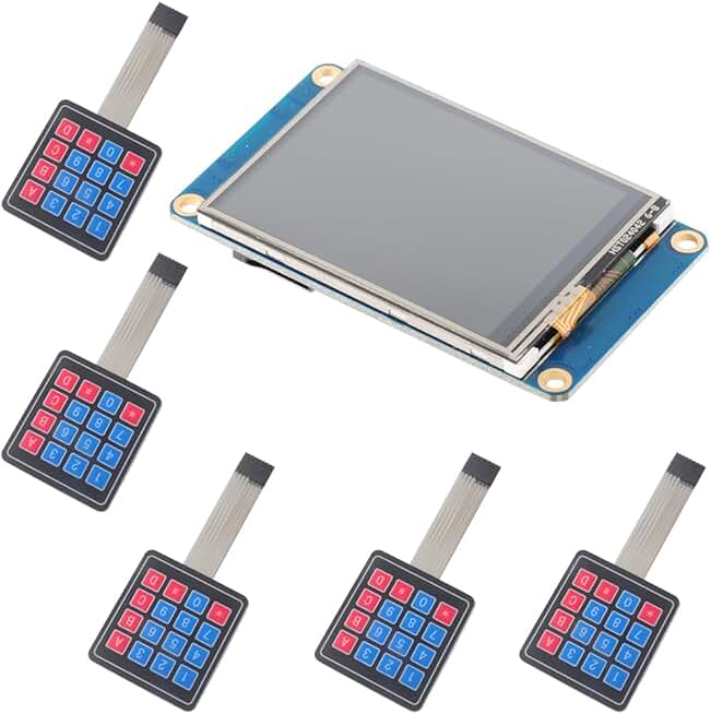 5-inch Touchscreen Display with 5 Keypads