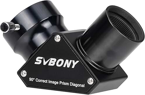 90 Degree Diagonal Mirror for Refractor Telescopes