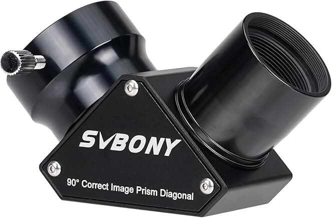90 Degree Diagonal Mirror for Refractor Telescopes