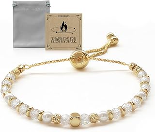 Beaded Gold and Shell Pearl Adjustable Ankle Bracelet