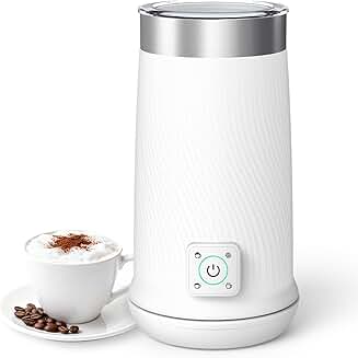 4-in-1 Electric Milk Frother and Steamer
