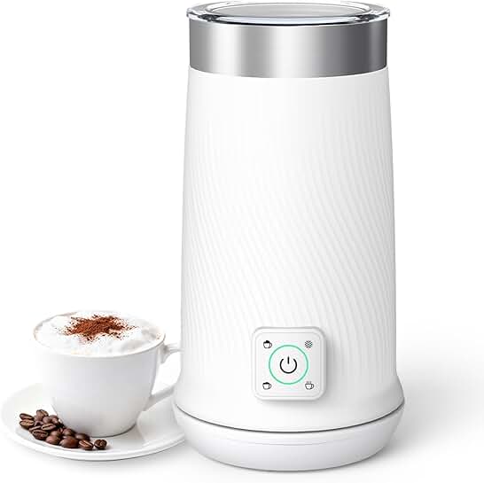 4-in-1 Electric Milk Frother and Steamer