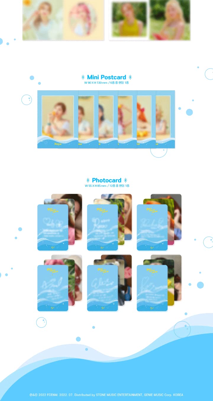 ILY:1 QUE SERA SERA 2nd Single Album CD+44p Booklet+1p Mini Postcard+1p PhotoCard+Tracking Sealed