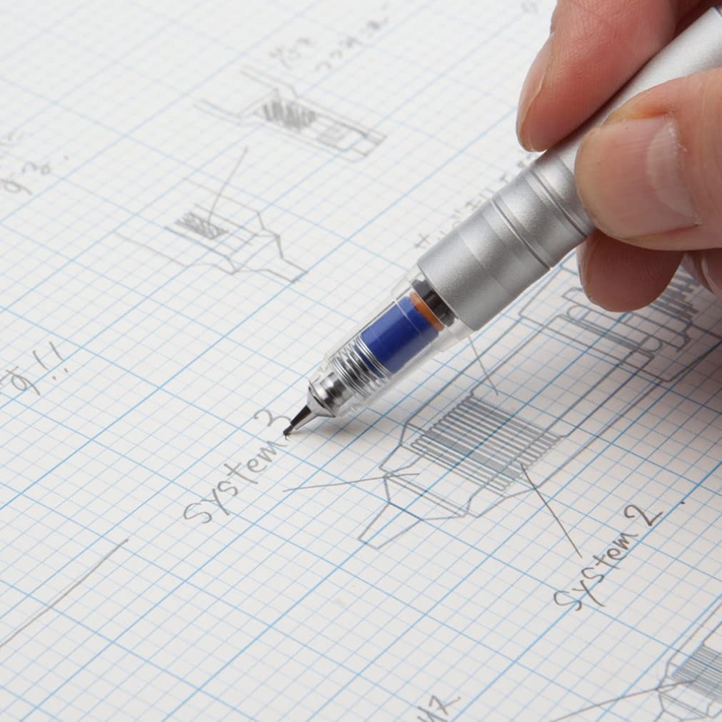 Mechanical Pencil with 0.5mm Lead in Blue