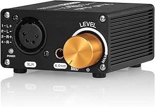 Balanced Headphone Amplifier with XLR and 4.4mm Jack