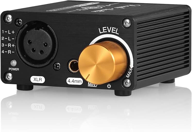 Balanced Headphone Amplifier with XLR and 4.4mm Jack