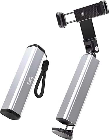 Portable 360-Degree Airplane Phone Holder in Red