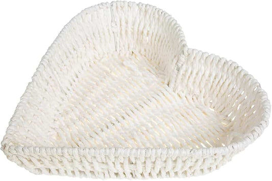 Set of 3 wicker baskets for food and storage