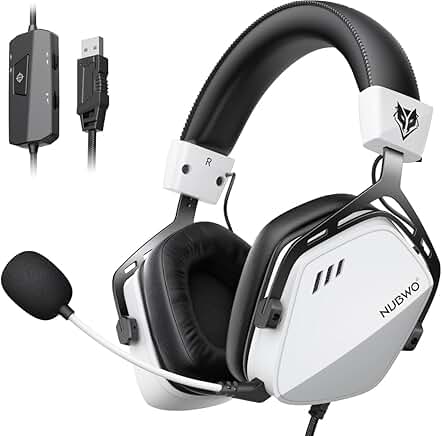 Wired Gaming Headset with 7.1 Surround and Noise Canceling Mic