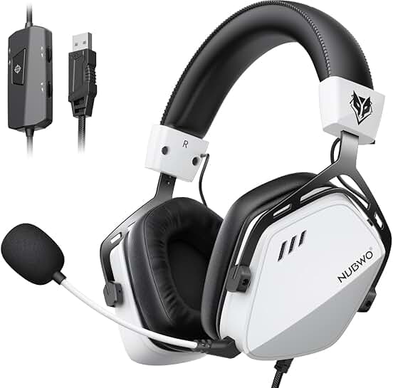 Wired Gaming Headset with 7.1 Surround and Noise Canceling Mic