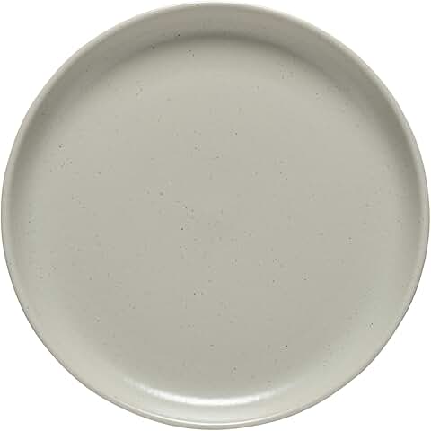 10-inch Oyster Grey Ceramic Dinner Plate