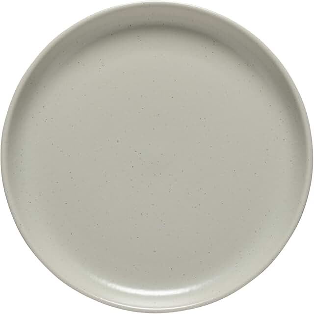 10-inch Oyster Grey Ceramic Dinner Plate