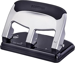 Heavy Duty 3-Hole Punch, 40 Sheets, Easy to Use