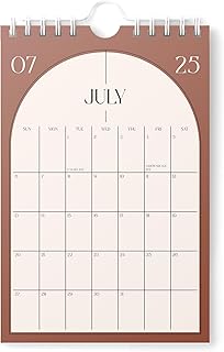 Mini Wall Calendar 2025-2026, Vertical 6x9 inch