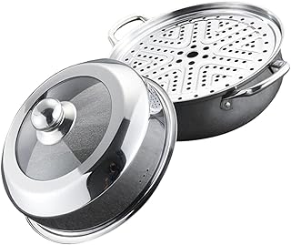 Large Stainless Steel Steamer Pot for Cooking