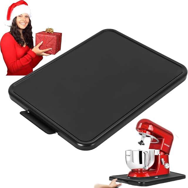 Sliding Kitchen Appliance Storage Tray