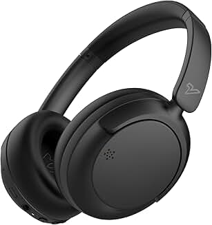 Wireless Over-Ear Noise Cancelling Headphones with Mic
