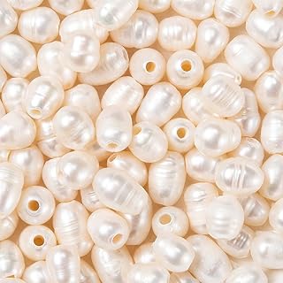 100pcs Natural Freshwater Pearl Beads for Jewelry Making