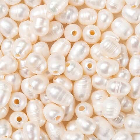 100pcs Natural Pearl Beads for Jewelry Making