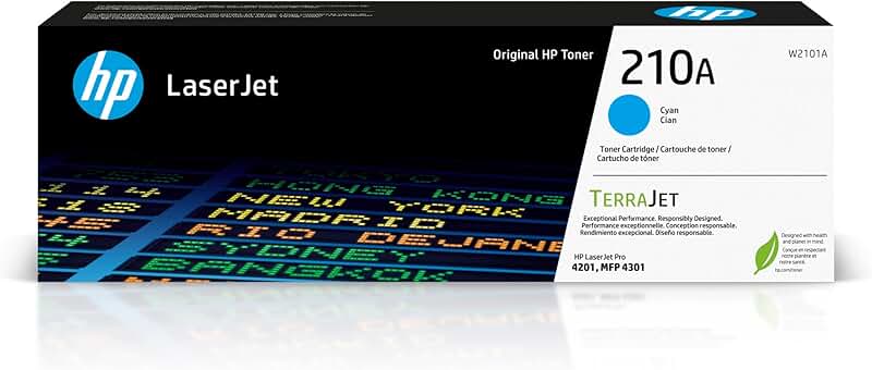 Cyan Toner Cartridge for Laserjet Pro 4201 and MFP 4301