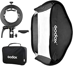 Foldable 31x31 inch Softbox Diffuser with S-Type Bracket