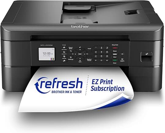 Wireless Color Inkjet All-in-One Printer with Duplex and Mobile Printing