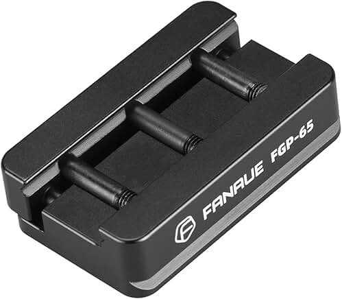 Picatinny and Arca-Swiss Rail Plate with Anti-Slip Slot