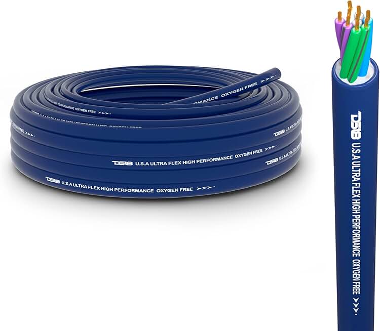 9 Conductor 18 Gauge 25-Foot Speaker Wire