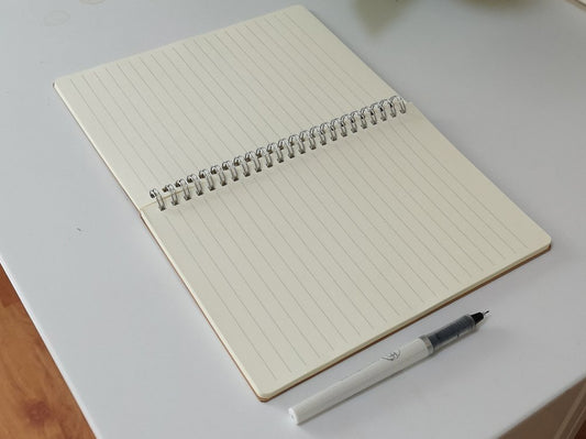 Set of 5 A5 Hardcover Spiral Notebooks with 140 Pages
