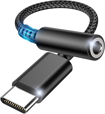 USB Type C to 3.5mm headphone adapter