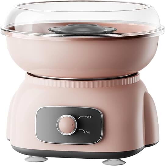 Pink Cotton Candy Maker for Parties and Home Use