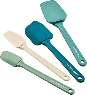Small kitchen utensil set with spatulas and spoonulas