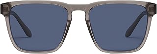 Men's Grey and Navy Polarized Sunglasses