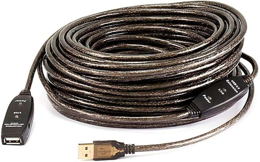 82ft USB 2.0 A Male to Female Extension Cable