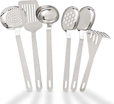 6-Piece Stainless Steel Kitchen Utensil Set