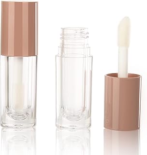 30pcs Nude 6ml Lip Gloss Tubes with Wand